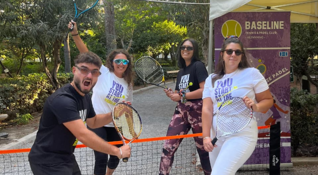 Baseline Tennis &amp; Padel at the "Xamogelo tou Paidiou" Event
